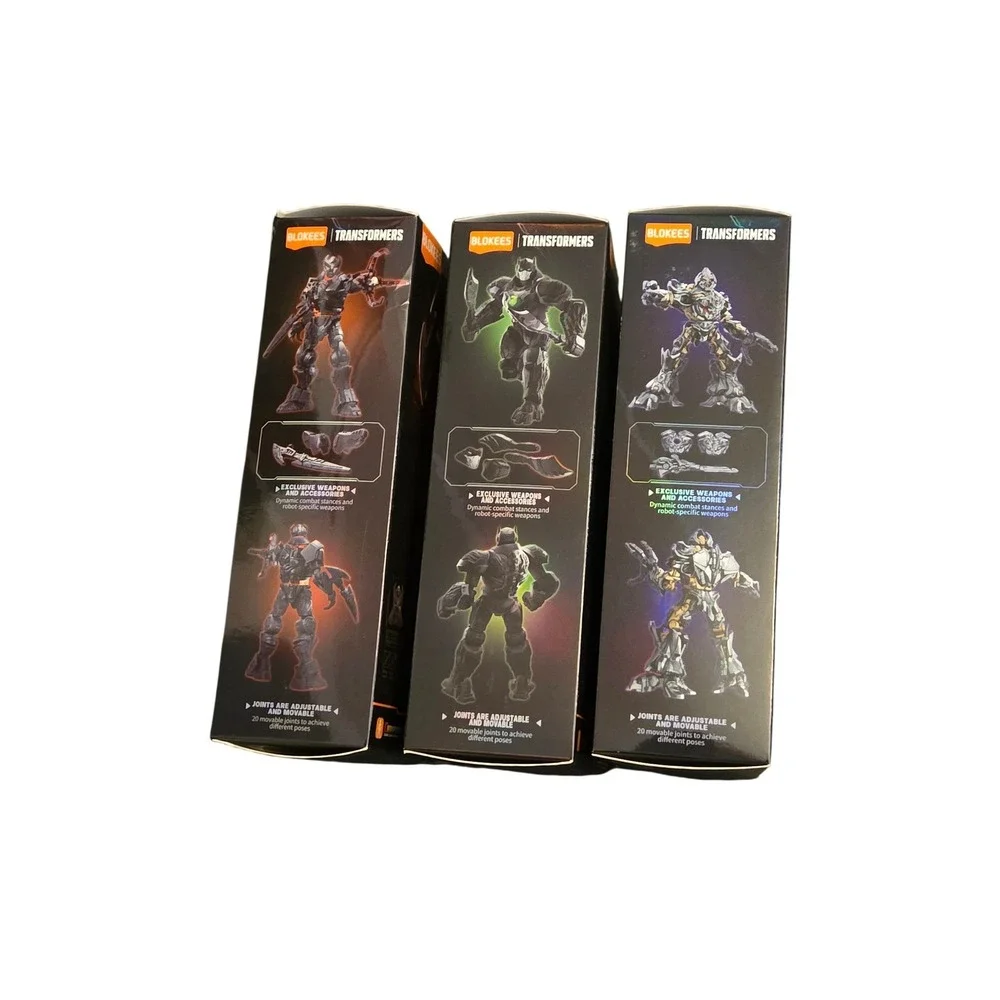 Blokees Transformers Megatron Optimus Primal Scourge Model‎ Kits Lot of 3 - NEW